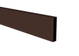 Alumínium lamella, 20x100x1,1-6000mm, barna RAL8017