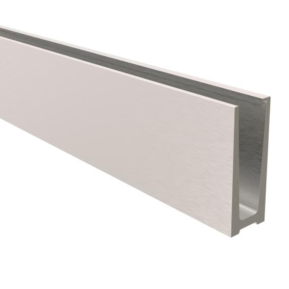 Inox hatású alumínium profil