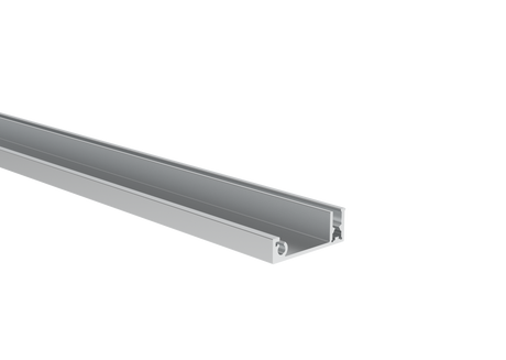 Alumínium kerítés adapter kitöltéshez - 6000mm fedőlécek