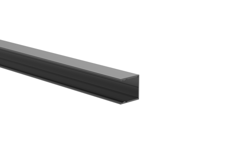 Alumínium U-adapter 25x25-6000mm R7016