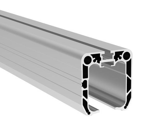 Úszókapu C-profil, alumínium, 90x99 mm, 7m