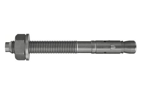 Alapcsavar, rozsdamentes acél, AISI304, M12x110mm