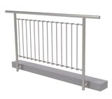 Vertikális pálcás korlát szett - 2000x1000 mm