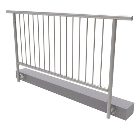 Vertikáis pálcás korlát szett - 2000x1000 mm