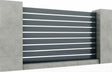 Kerítés összeállítás 20x120 léccel, 1,7x2m