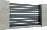 Kerítés összeállítás 20x120 léccel, 1,7x2m