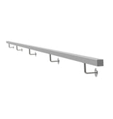 Falikapaszkodó AISI304, 40x40mm/L6000mm