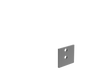 Alumínium burkolat panel kitöltő adapter R7016