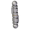 Hegeszthető zsanér - kovácsoltvas jellegű D=21mm,