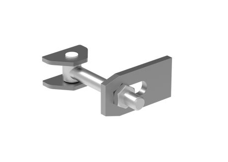 Kapuforgáspont INOX, 180°, M20