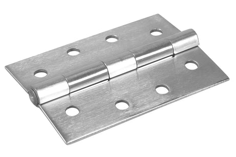 Saválló pánt sík felületre, INOX, AISI 304, L=85mm