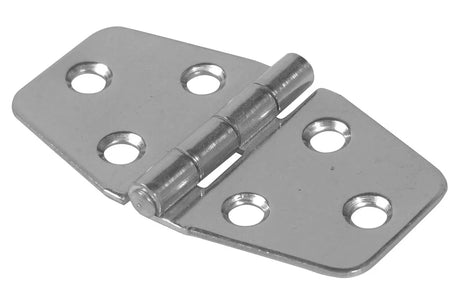 Saválló pánt sík felületre, INOX, AISI 304, L=40mm