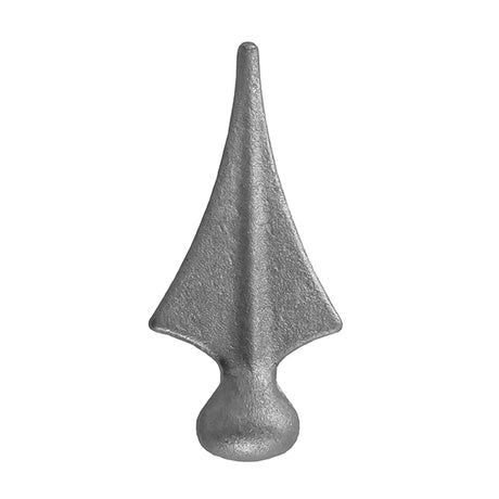Kovácsolt csúcsdísz h125, b59, n31mm