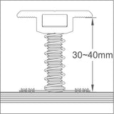 Köztes leszorító FV panel 30-40 mm keretéhez