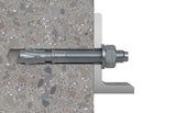 Szénacél Fischer alapcsavar M12, d12, L124
