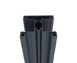 Alumínium kerítéspózna 70x70 lamellás kitöltéshez - 2500mm R7016