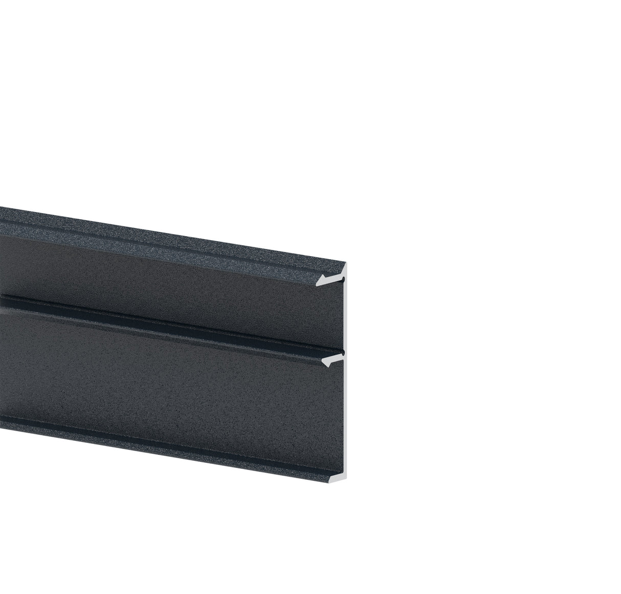 Alumínium kerítés adapter kitöltéshez - 6000mm takaróléc