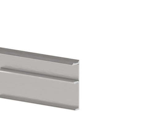 Alumínium kerítés adapter kitöltéshez - 6000mm takaróléc