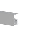 Alumínium kerítés adapter kitöltésekhez 20 - 6000mm