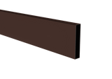 Alumínium lamella, 20x100x1,1-6000mm, barna RAL8017