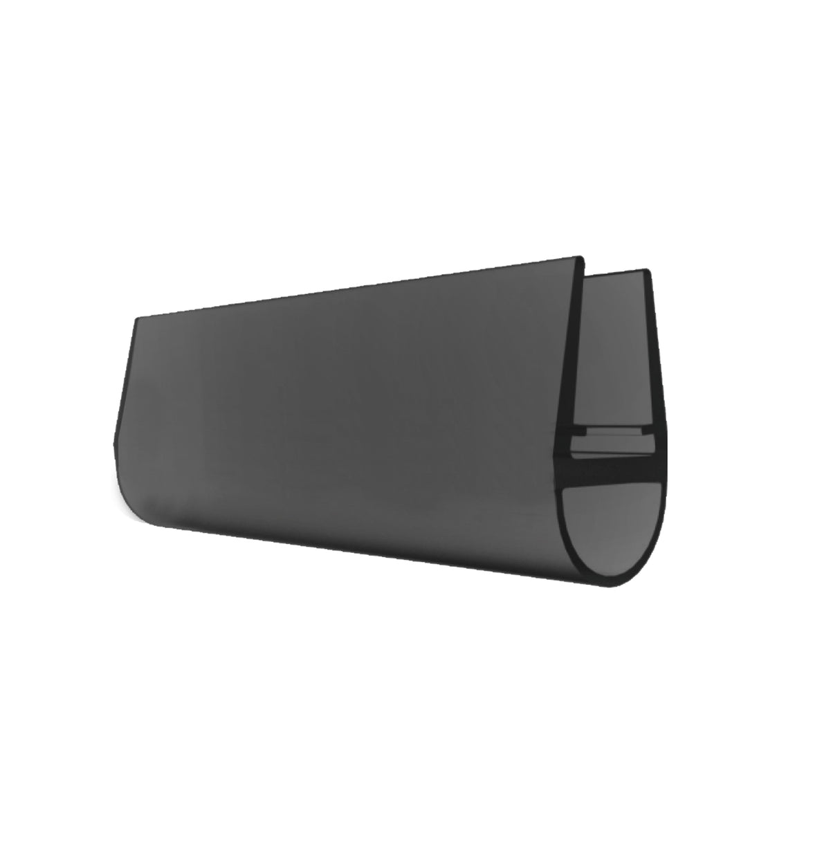 Üvegajtó PVC éltömítő BLACK