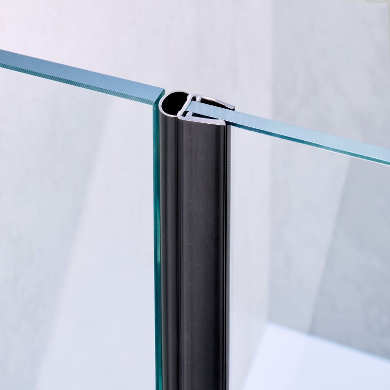 Üvegajtó PVC éltömítő BLACK