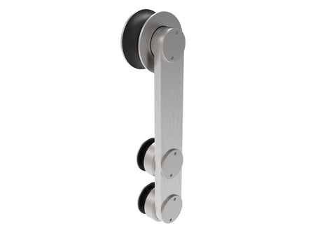 Görgős konzoll függesztett üvegajtóhoz D 25x2mm