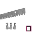 Horganyzot acél fogasléc, 30x10mm, L1m, max 1700kg