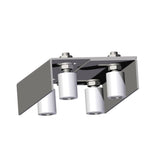 Rozsdamentes felső vezető 4 görgős INOX, 135-175x2