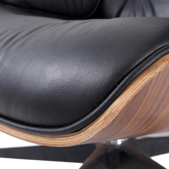 Ergonómiailag tökéletes bőrfotel replik dió