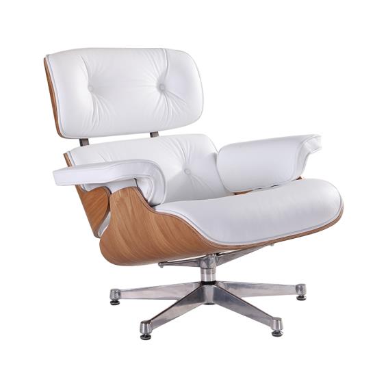 Ergonómiailag tökéletes bőrfotel replik kőrisfa