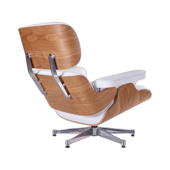 Ergonómiailag tökéletes bőrfotel replik kőrisfa