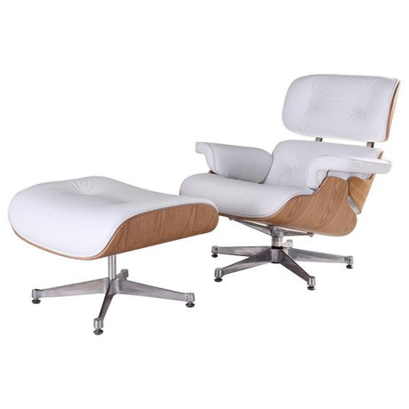Ergonómiailag tökéletes bőrfotel replik kőrisfa