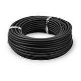 Szolárvezető rug. 1x6mm/100m halogénmentes, fekete