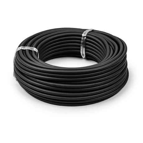 Szolárvezető rug. 1x4mm/100m halogénmentes, fekete