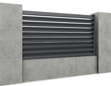 Kerítéskészlet 20x105-as lamellával, 1,2x2m