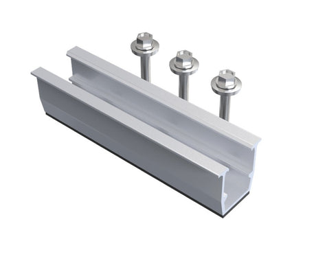 Alumínium konzol 29mm L120 mm trapézlemezhez
