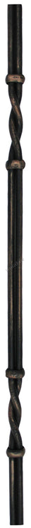 Kovácsoltpálca 2xD12, h900mm