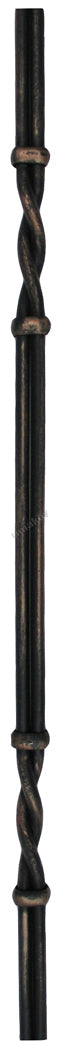 Kovácsoltpálca 2xD12, h900mm