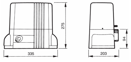 NICE   meghajtó egységek set, max 1500kg