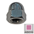 Kupak anya, rozsdamentes acél, AISI316, M10