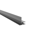 Alumínium kerítési adapter 20/18/16/14 kitöltéshez - 6000mm