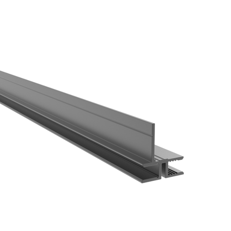 Alumínium kerítési adapter 20/18/16/14 kitöltéshez - 6000mm