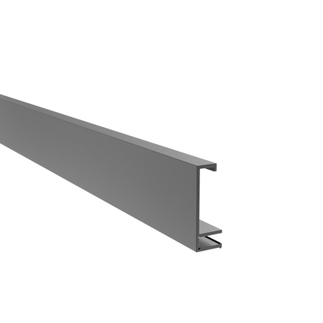 Alumínium kerítés adapter töltetekhez - 1700mm fedőléce