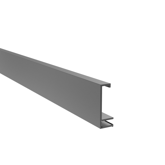 Alumínium kerítés adapter töltetekhez - 1700mm fedőléce