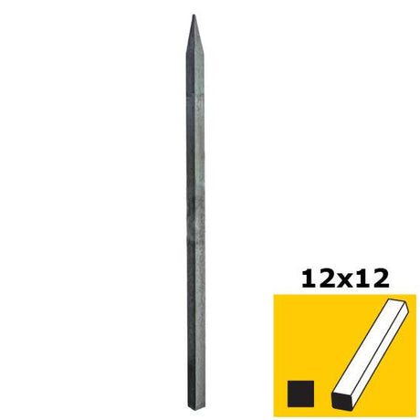 Hegyes pálca h350, n12x12mm