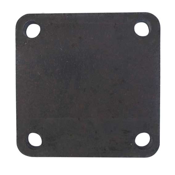 Oszloptalp 100x100, t8, 4xd10mm