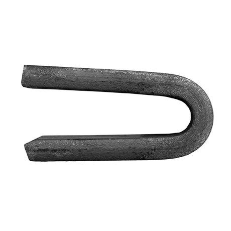Kerítéskeret tartóelem h50, 12x6mm, Fe