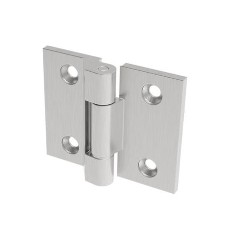 Saválló pánt sík felületre, INOX, AISI 316, L=70mm