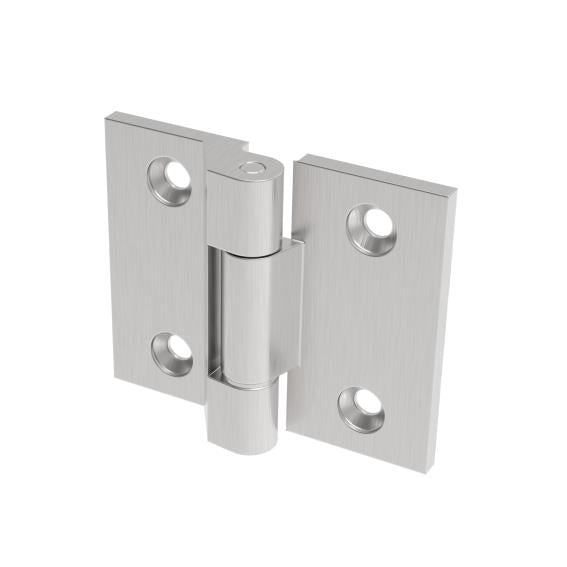 Saválló pánt sík felületre, INOX, AISI 316, L=70mm